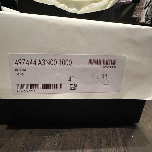 Gucci Leather thong sandal with Double G in size 41 - Picture 9 of 13